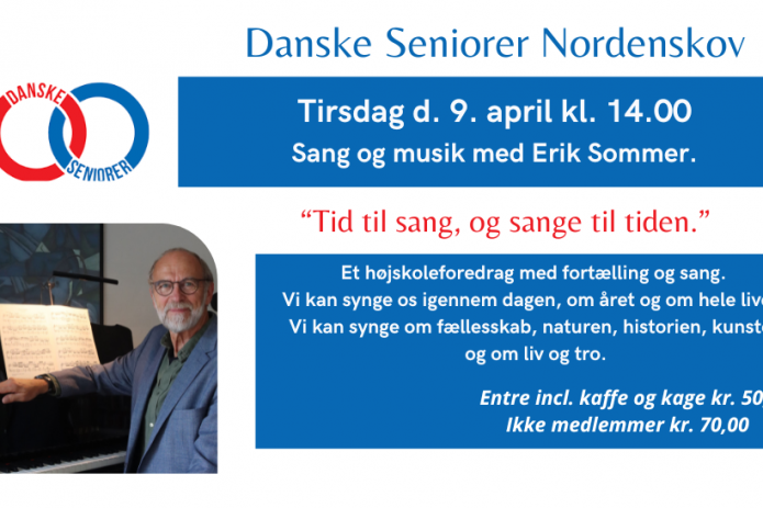 Foredrag: Danske Seniorer i Nordenskov